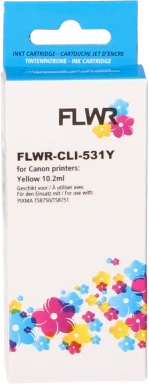 FLWR Canon CLI-531Y geel