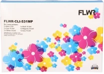 FLWR Canon PGI-530 / CLI-531 Multipack zwart en kleur (Huismerk (compatible))