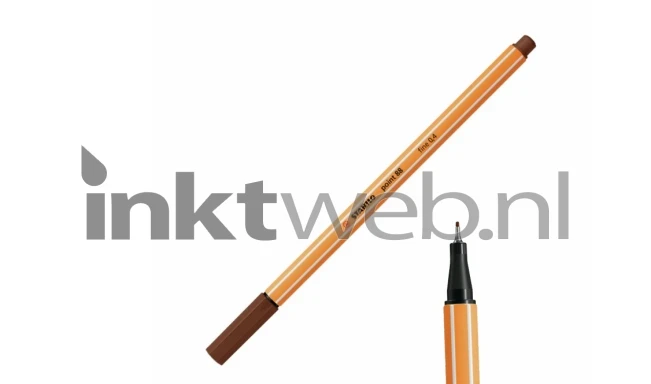 Stabilo Point 88 fineliner  bruin