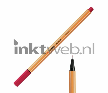 Stabilo point 88 karmijn rood