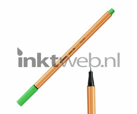 Stabilo point 88 fineliner licht groen