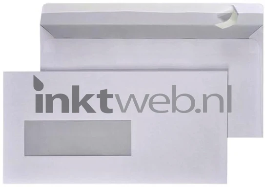 Merkloos Envelop Hermes Zelfklevend wit