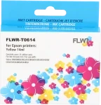 FLWR Epson T0614 geel (Huismerk (compatible))