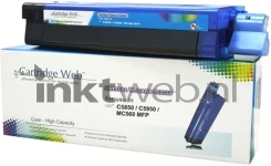 Huismerk Oki C5850 / C5950 / MC560 cyaan (Huismerk (compatible))