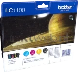 Brother LC-1100 Multipack zwart en kleur front box Front box