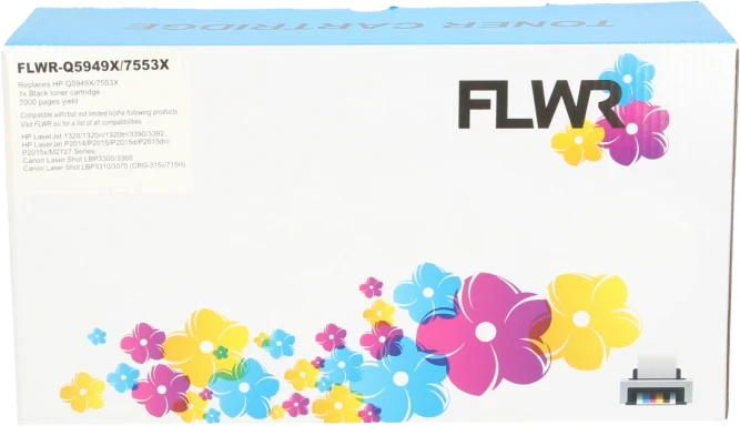 FLWR HP 49X zwart