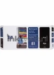 HP 81 printkop en printkopreiniger zwart (Origineel)