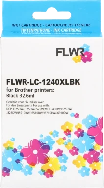 FLWR Brother LC-1240XL zwart