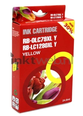 Brother LC-1280XL geel voorkant doosje Front box