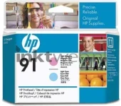 HP 91 printkop licht cyaan en licht magenta (Origineel)