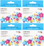 FLWR Epson T0615 multipack zwart en kleur Front box