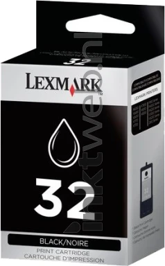 Lexmark 32 zwart voorkant doosje Front box