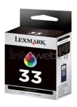 Lexmark 33 kleur voorkant doosje Front box