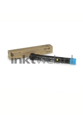 Xerox Phaser 7800 hc cyaan Combined box and product