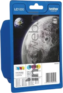 Brother LC-1000 3-pack kleur