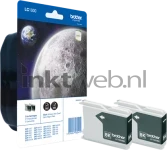 Brother LC-1000BK 2-pack zwart (Origineel)