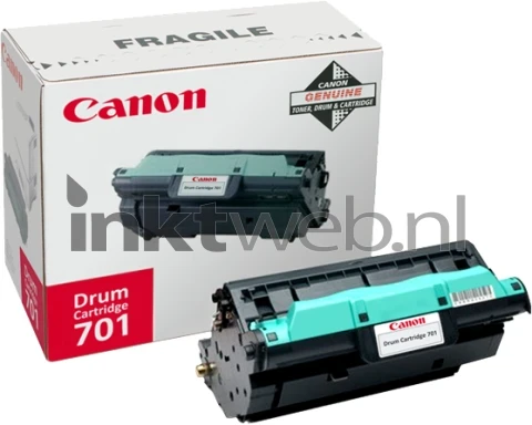 Canon CRT 701 zwart Combined box and product