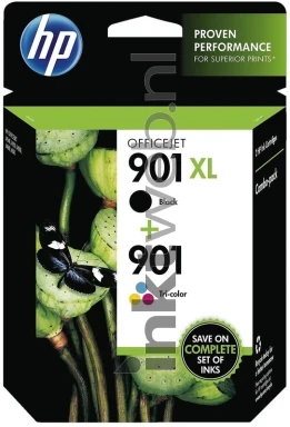 HP 901XL Multipack zwart en kleur