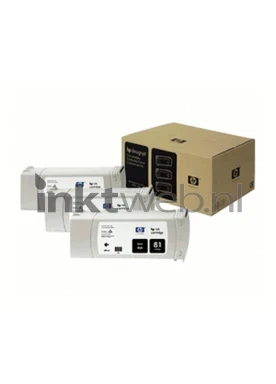 HP 81 3-pack zwart