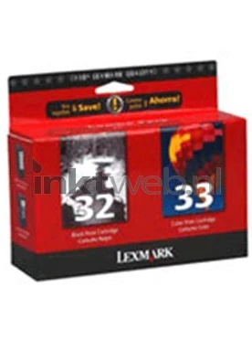Lexmark 80D2951 COMBO PACK zwart en kleur Front box