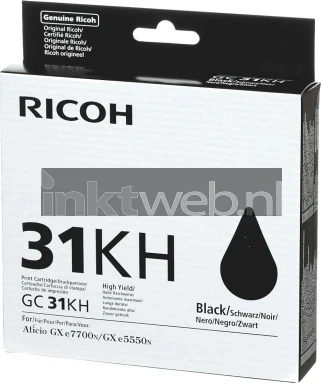 Ricoh GC-31HK zwart