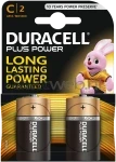 Duracell C Plus 100% 2-Pack Front box