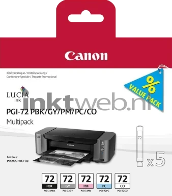 Canon PGI-72 5-pack kleur