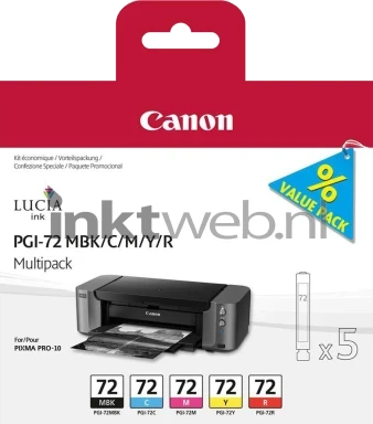 Canon PGI-72 Multi-Pack kleur