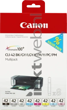 CLI-42 8-pack high-res transparant Front box