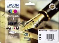 Epson 16 Multipack zwart en kleur (Origineel)