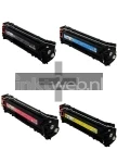 Huismerk HP 125A / 716 Multipack (2 sets) zwart en kleur (Huismerk (compatible))