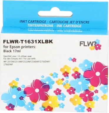 FLWR Epson 16XL zwart