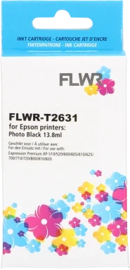 FLWR Epson 26XL foto zwart