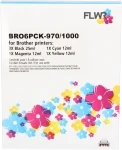 Huismerk Brother LC970/1000 6-pack - Optie 13 Front box