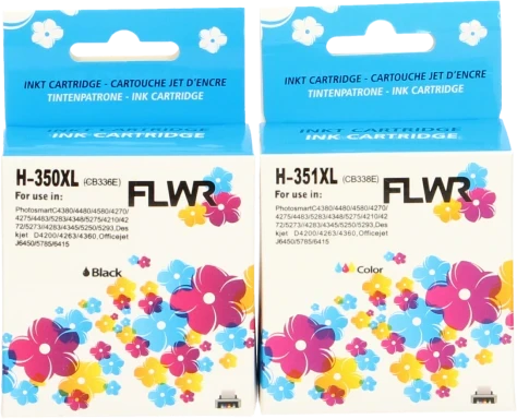 FLWR HP 350XL/351XL Multipack zwart en kleur