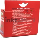 Epson T0805 licht cyaan achterkant doosje Back box