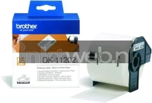 Brother DK-11202 62 mm x 100 mm  wit