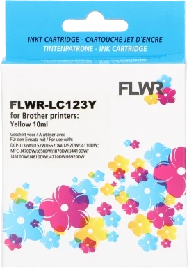 FLWR Brother LC-123 geel