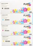 FLWR Xerox Phaser 6500 / WorkCentre 6505 zwart en kleur Front box