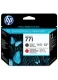 HP 771 mat zwart en rood (Origineel)