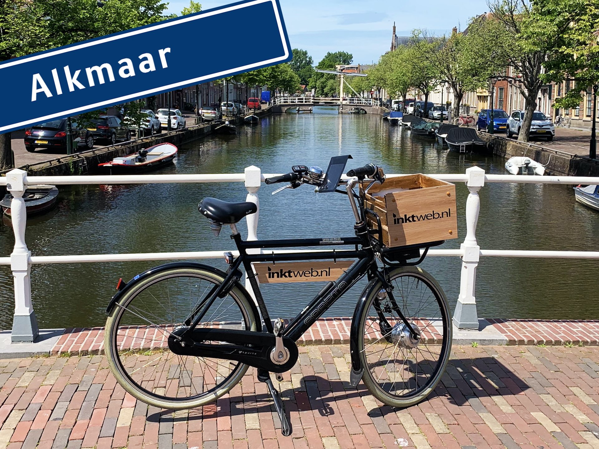 Onze eigen inktweb.nl bezorgfiets!